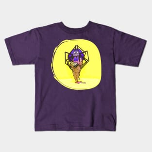 Spiders Love Ice Cream Kids T-Shirt